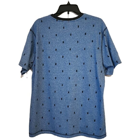 Lee Men's Regular Fit T-shirt with Blue Pineapple Print Size XL - Picture 2 of 8